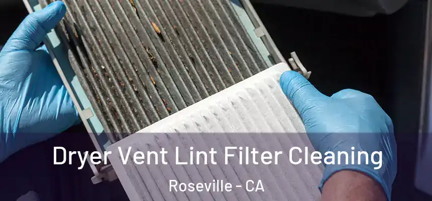 Dryer Vent Lint Filter Cleaning Roseville - CA